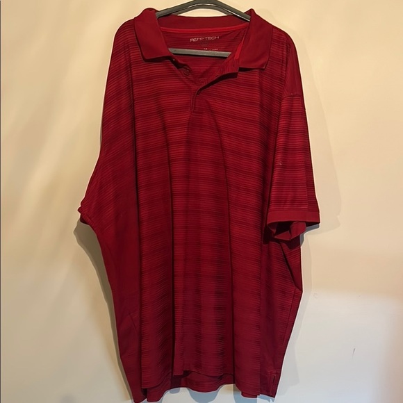 Red Reebok Men's Polo Shirt - Picture 1 of 2